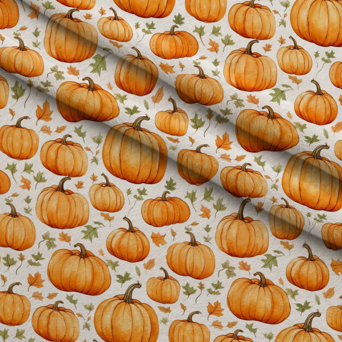 Harvest Maze Pattern 9 Fleece Fabric — fleece fabric folded close-up preview (mv-fleece-v1:lying)