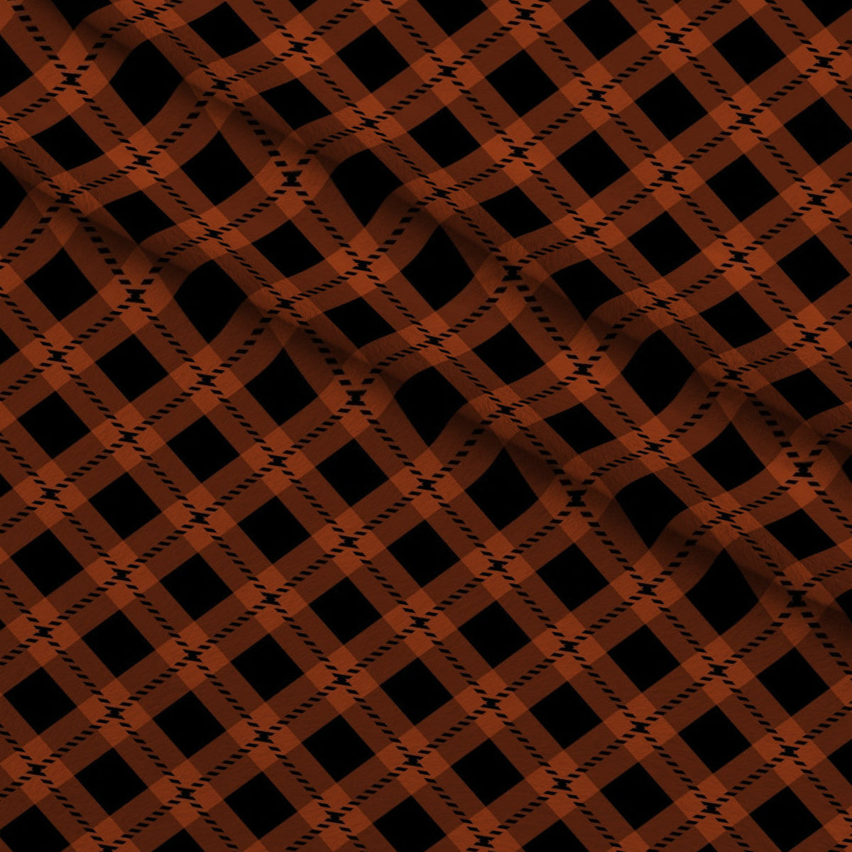 Harvest Tartan Pattern 16 Fleece Fabric — fleece fabric folded close-up preview (mv-fleece-v1:lying)