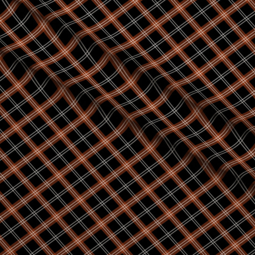 Harvest Tartan Pattern 4 Fleece Fabric — fleece fabric folded close-up preview (mv-fleece-v1:lying)