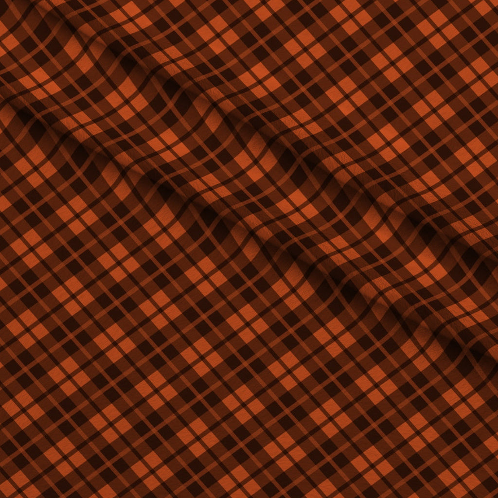 Harvest Tartan Pattern 8 Fleece Fabric — fleece fabric folded close-up preview (mv-fleece-v1:lying)
