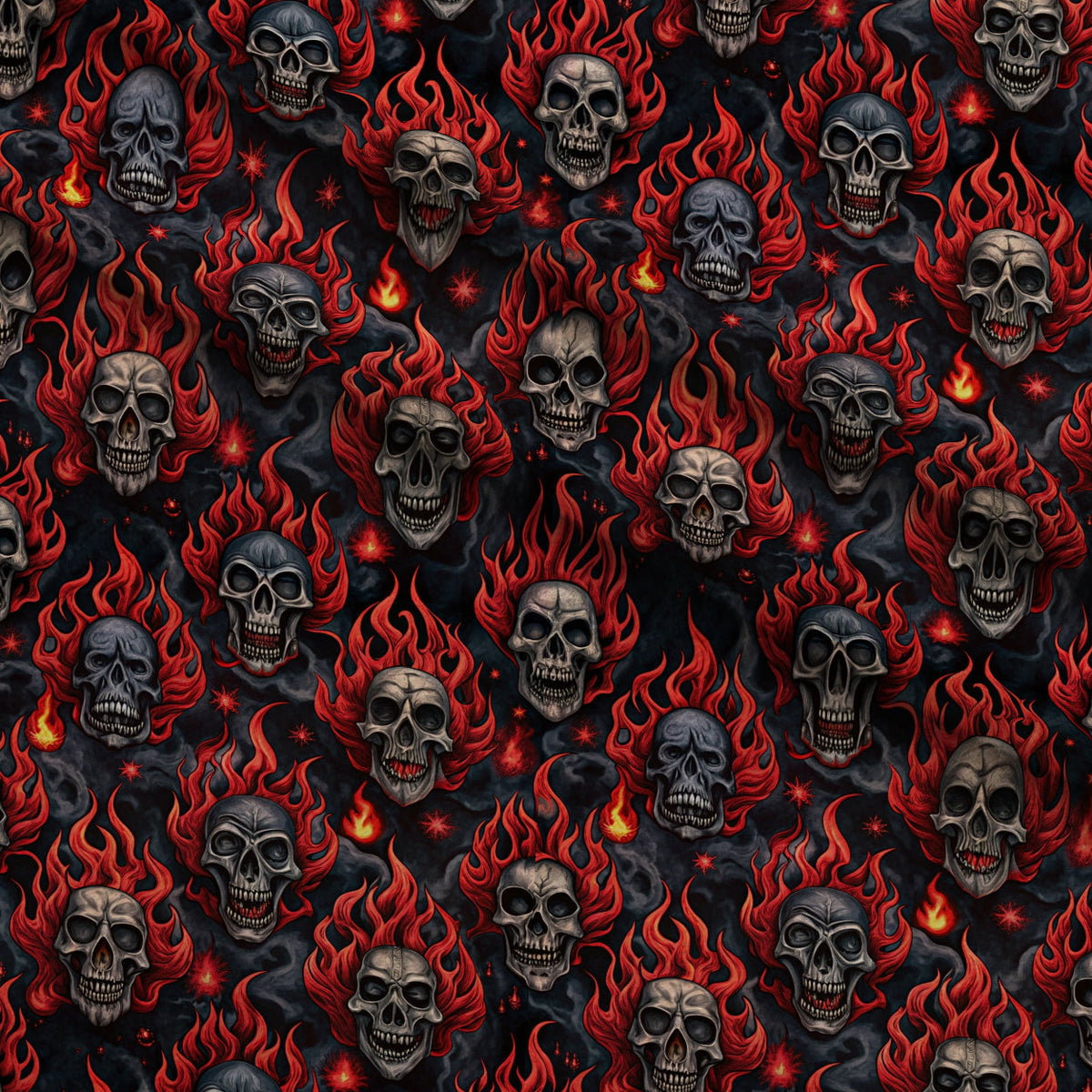 Heavy Metal Pattern 1 Fleece Fabric — fleece fabric folded close-up preview (mv-fleece-v1:lying)