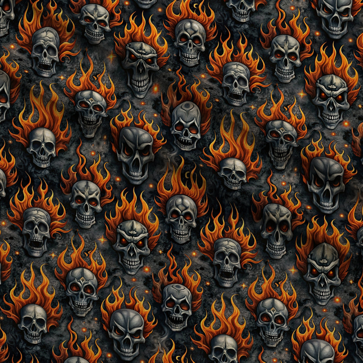 Heavy Metal Pattern 10 Fleece Fabric — fleece fabric folded close-up preview (mv-fleece-v1:lying)