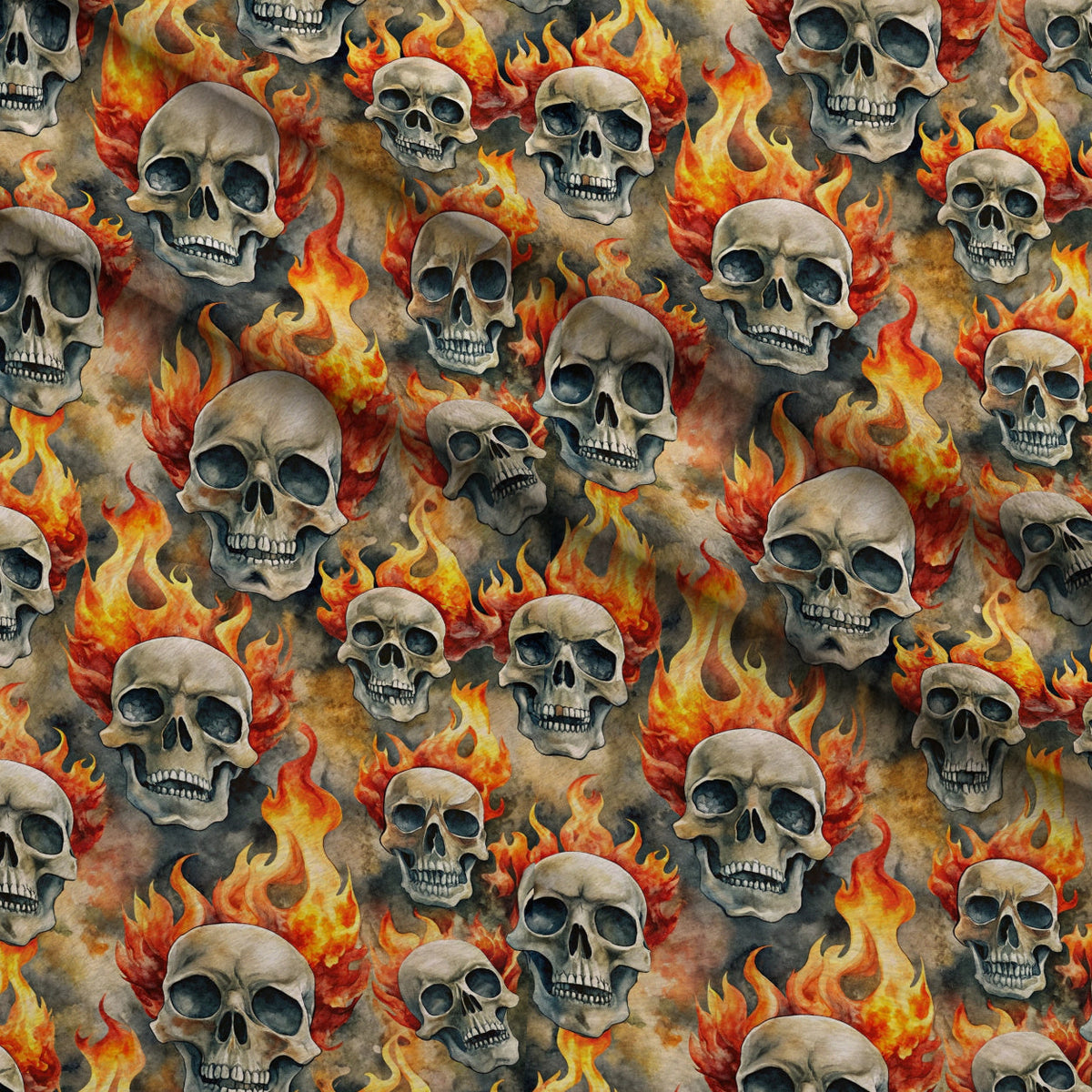 Heavy Metal Pattern 31 Fleece Fabric — fleece fabric folded close-up preview (mv-fleece-v1:lying)
