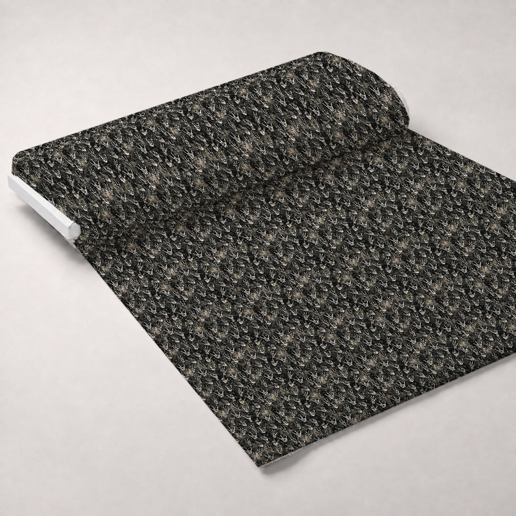 Heavy Metal Pattern 5 Fleece Fabric — fleece fabric unrolled bolt preview (mv-fleece-v1:bolt)