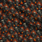 Heavy Metal Pattern 9 Fleece Fabric — fleece fabric folded close-up preview (mv-fleece-v1:lying)