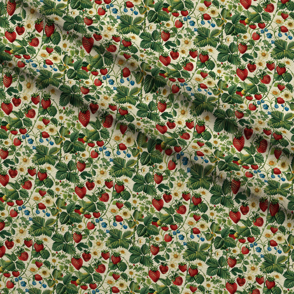 Heirloom Berry Patch Pattern 11 Fleece Fabric — fleece fabric folded close-up preview (mv-fleece-v1:lying)