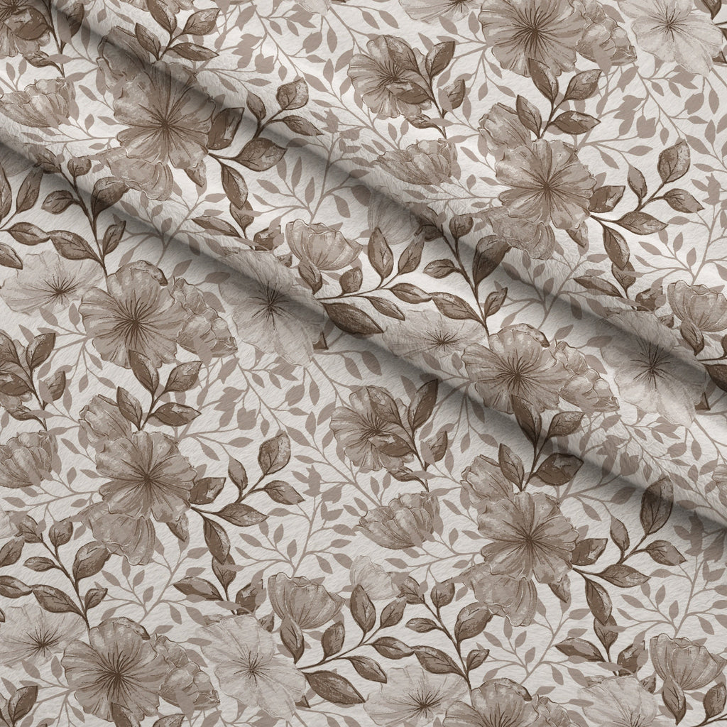 Heirloom Blooms Pattern 10 Fleece Fabric — fleece fabric folded close-up preview (mv-fleece-v1:lying)