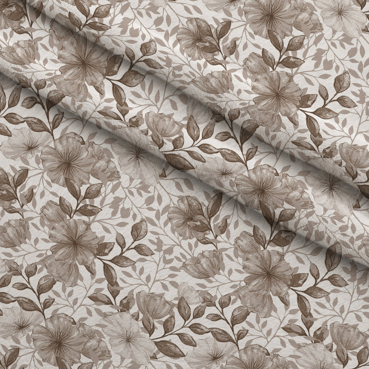 Heirloom Blooms Pattern 10 Fleece Fabric — fleece fabric folded close-up preview (mv-fleece-v1:lying)