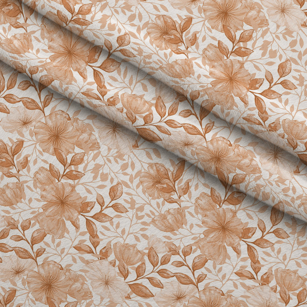 Heirloom Blooms Pattern 15 Fleece Fabric — fleece fabric folded close-up preview (mv-fleece-v1:lying)