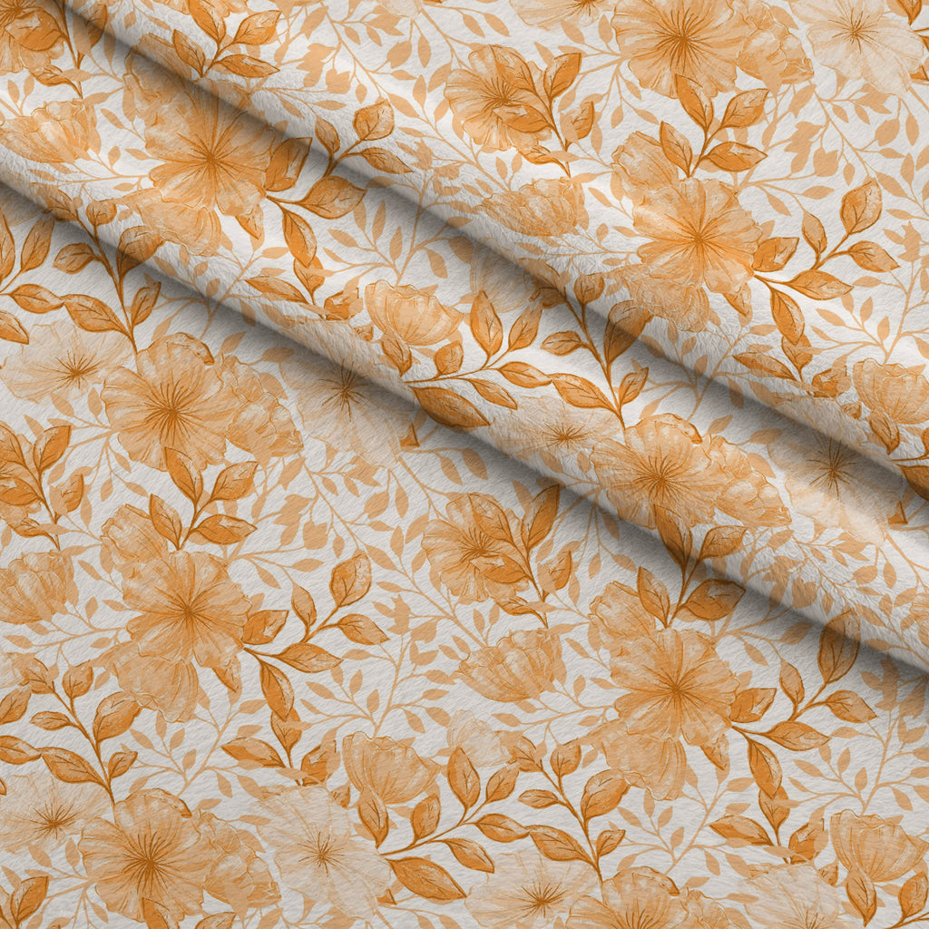 Heirloom Blooms Pattern 19 Fleece Fabric — fleece fabric folded close-up preview (mv-fleece-v1:lying)