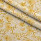 Heirloom Blooms Pattern 20 Fleece Fabric — fleece fabric folded close-up preview (mv-fleece-v1:lying)