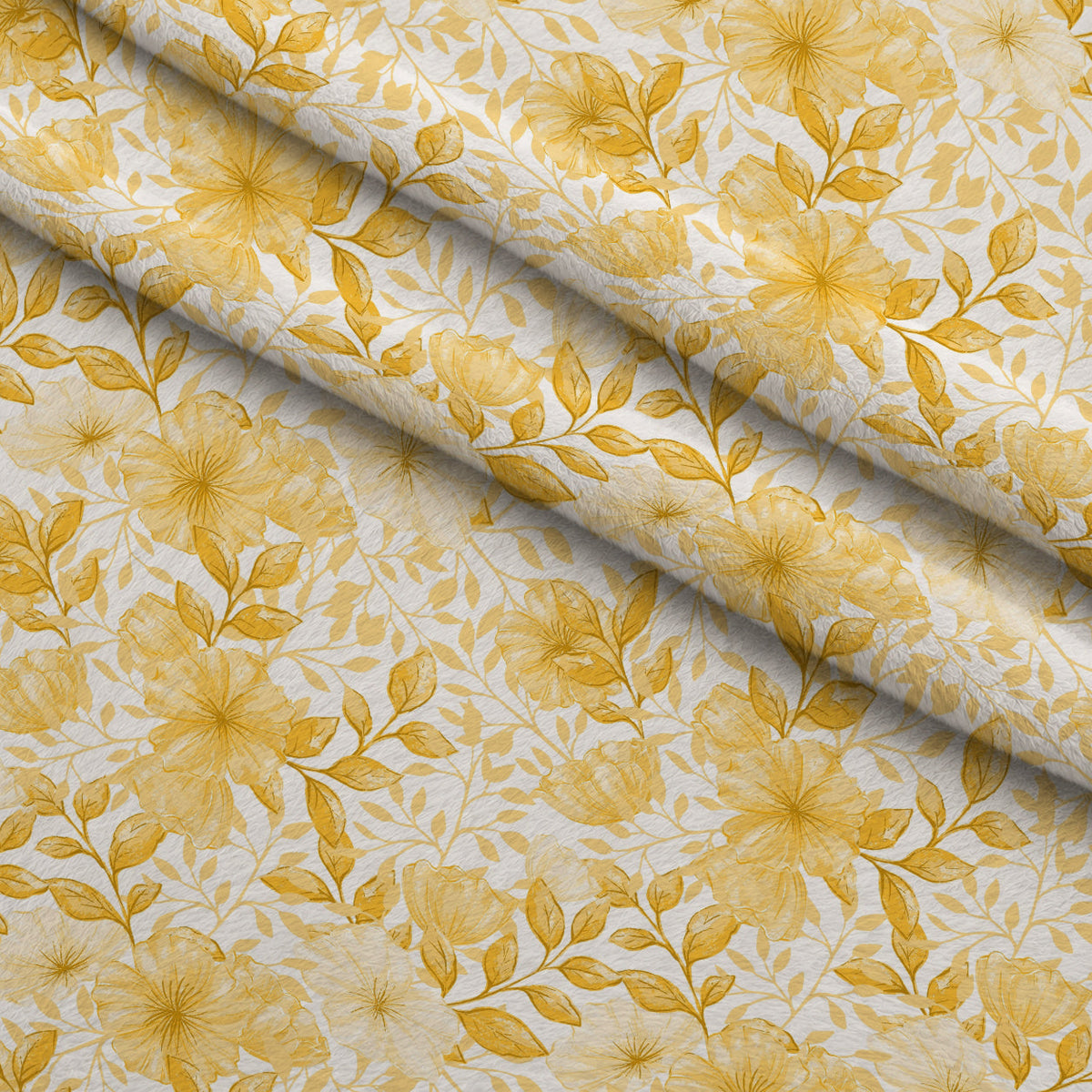 Heirloom Blooms Pattern 20 Fleece Fabric — fleece fabric folded close-up preview (mv-fleece-v1:lying)