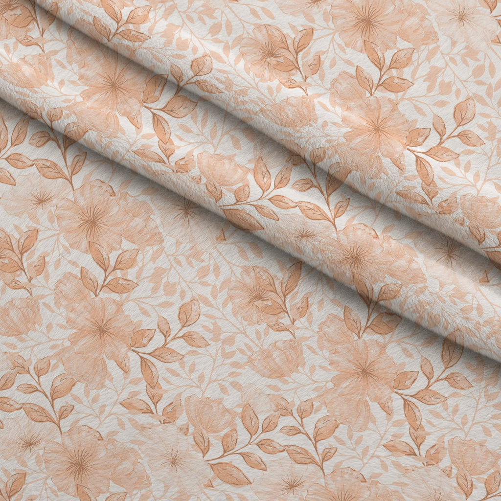 Heirloom Blooms Pattern 23 Fleece Fabric — fleece fabric folded close-up preview (mv-fleece-v1:lying)