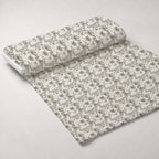 Heirloom Blooms Pattern 5 Fleece Fabric — fleece fabric unrolled bolt preview (mv-fleece-v1:bolt)