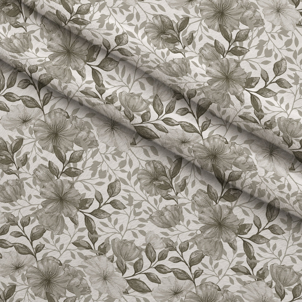 Heirloom Blooms Pattern 5 Fleece Fabric — fleece fabric folded close-up preview (mv-fleece-v1:lying)
