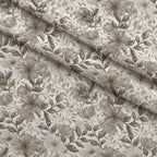 Heirloom Blooms Pattern 5 Fleece Fabric — fleece fabric folded close-up preview (mv-fleece-v1:lying)