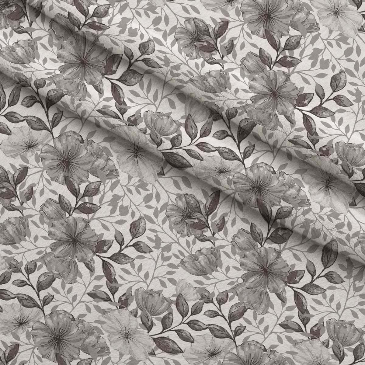 Heirloom Blooms Pattern 6 Fleece Fabric — fleece fabric folded close-up preview (mv-fleece-v1:lying)