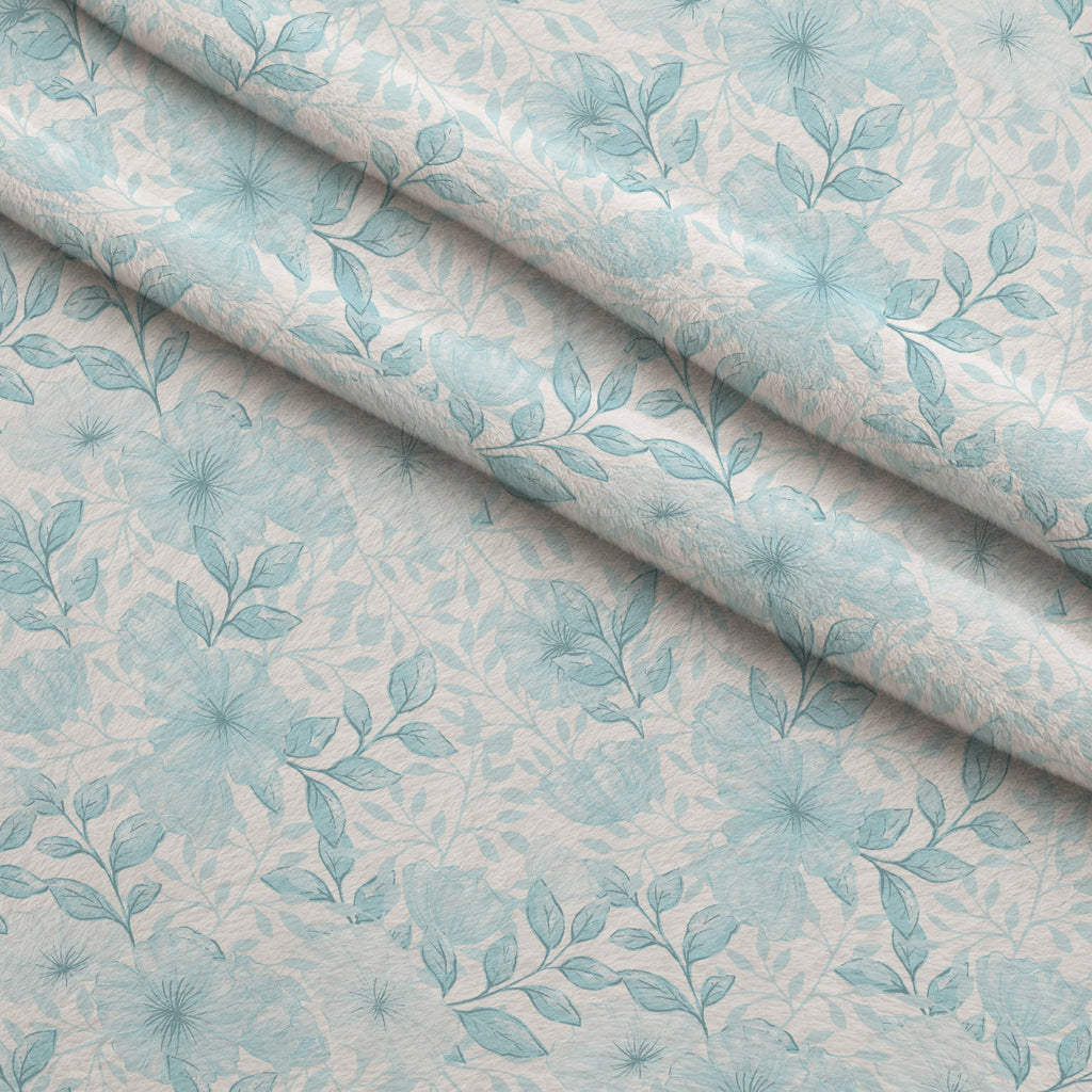Heirloom Blooms Pattern 62 Fleece Fabric — fleece fabric folded close-up preview (mv-fleece-v1:lying)