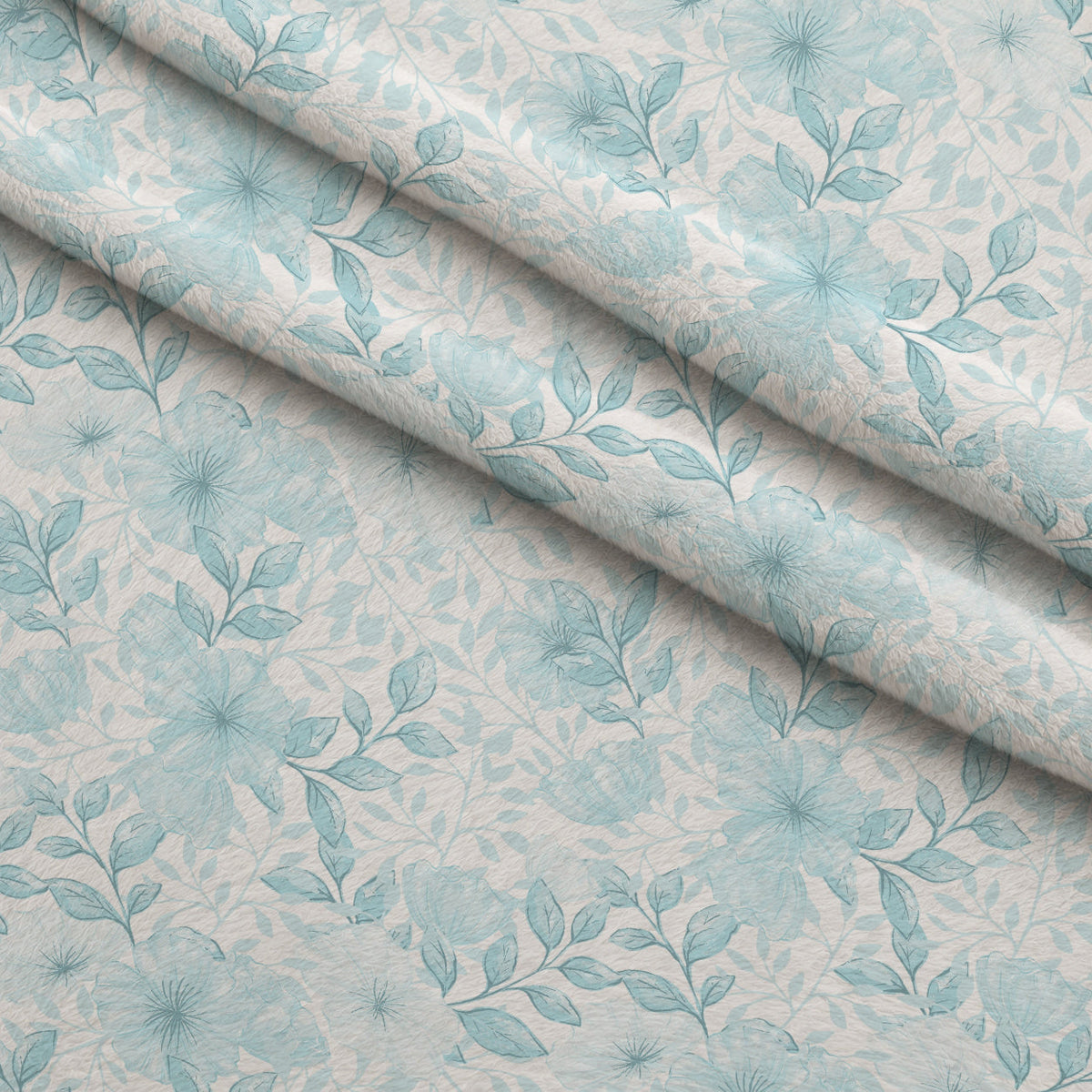 Heirloom Blooms Pattern 62 Fleece Fabric — fleece fabric folded close-up preview (mv-fleece-v1:lying)