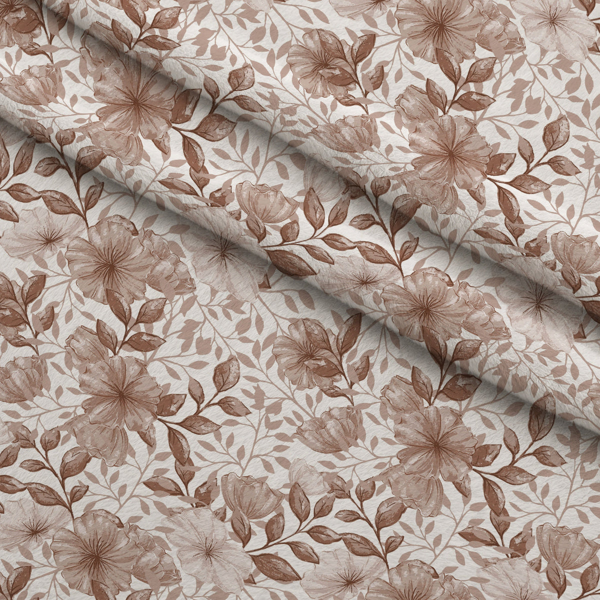 Heirloom Blooms Pattern 7 Fleece Fabric — fleece fabric folded close-up preview (mv-fleece-v1:lying)