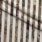 Heirloom Collage Pattern 19 Fleece Fabric — fleece fabric folded close-up preview (mv-fleece-v1:lying)