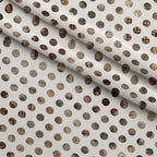 Heirloom Collage Pattern 21 Fleece Fabric — fleece fabric folded close-up preview (mv-fleece-v1:lying)