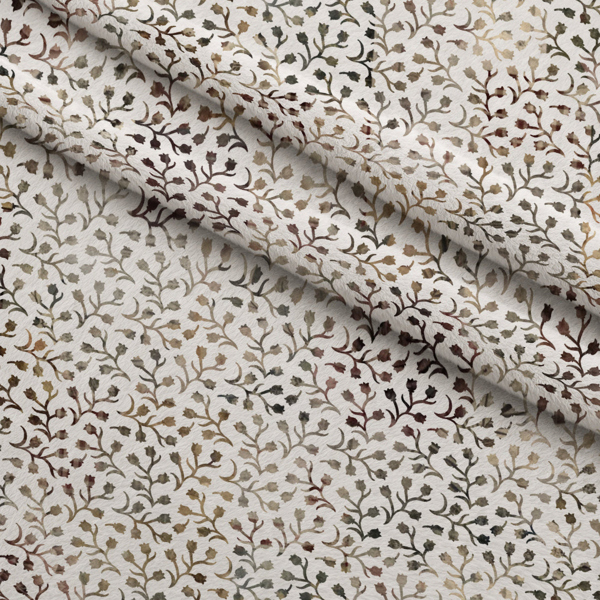 Heirloom Collage Pattern 27 Fleece Fabric — fleece fabric folded close-up preview (mv-fleece-v1:lying)