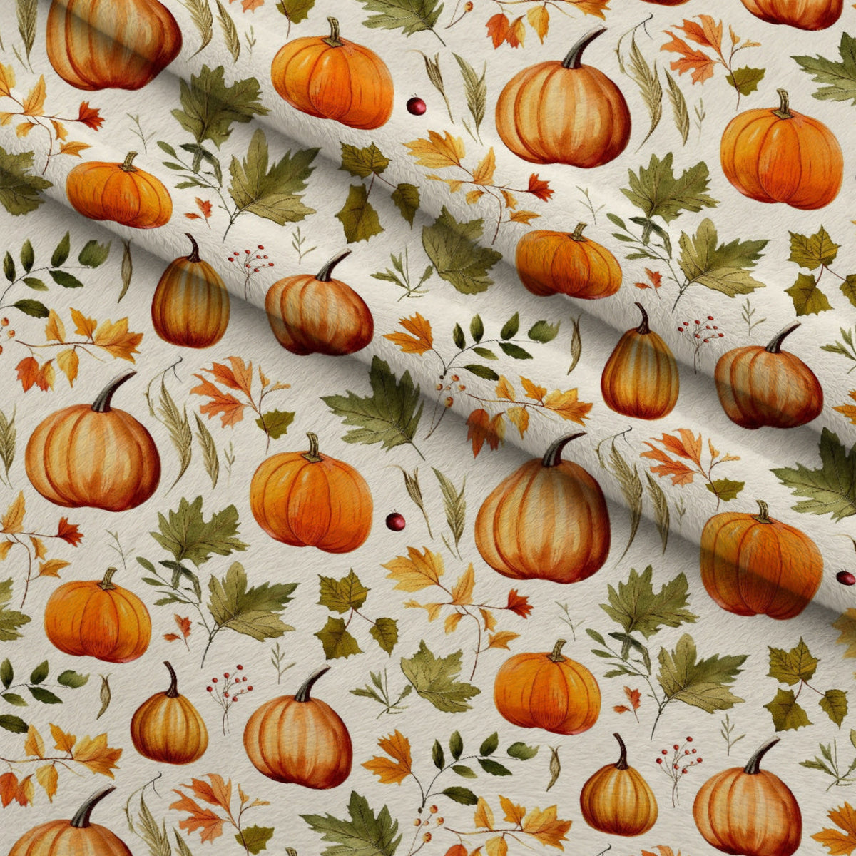 Heirloom Harvest Pattern 19 Fleece Fabric — fleece fabric folded close-up preview (mv-fleece-v1:lying)