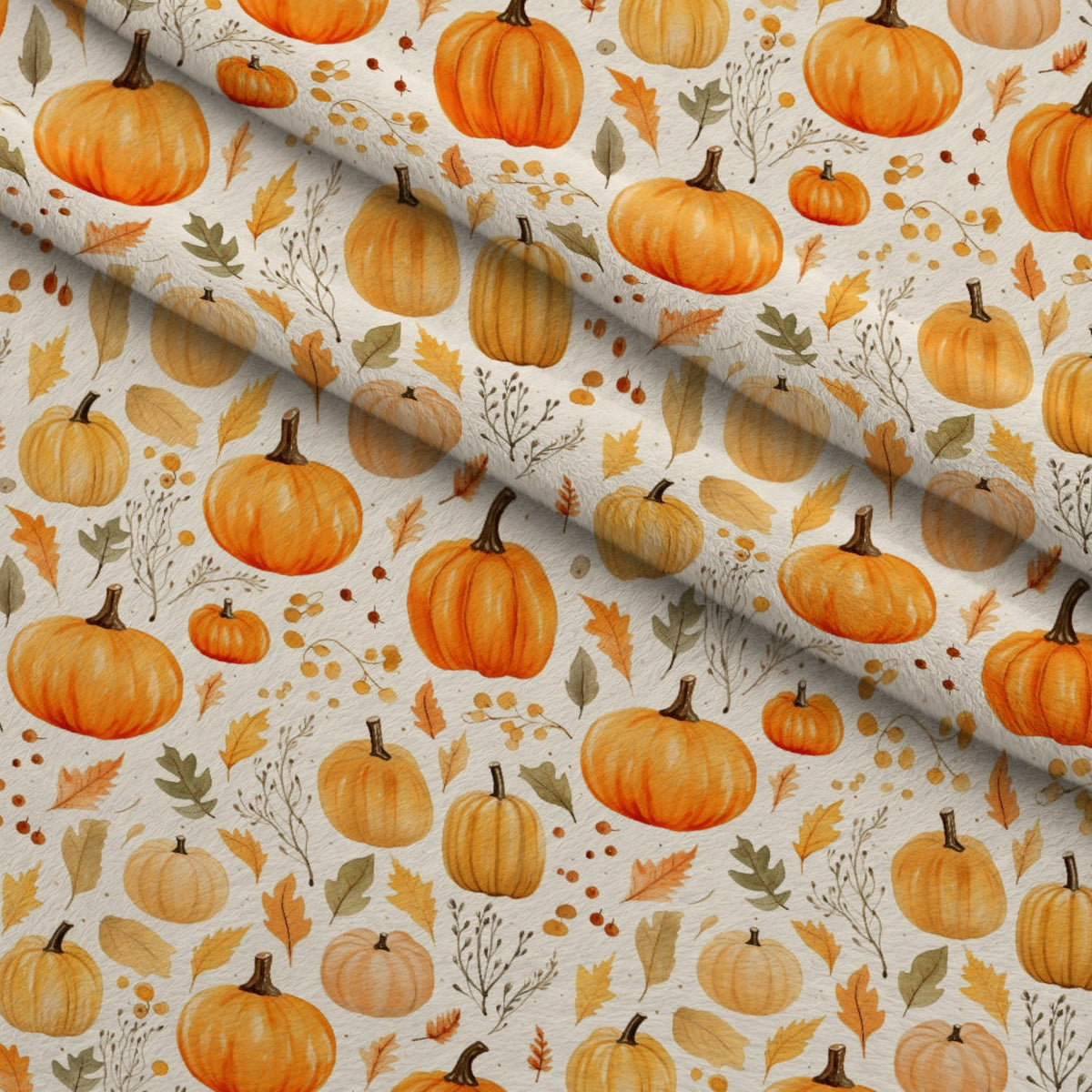 Heirloom Harvest Pattern 9 Fleece Fabric — fleece fabric folded close-up preview (mv-fleece-v1:lying)