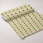 Hemp Dreamcatcher Pattern 2 Fleece Fabric — fleece fabric unrolled bolt preview (mv-fleece-v1:bolt)