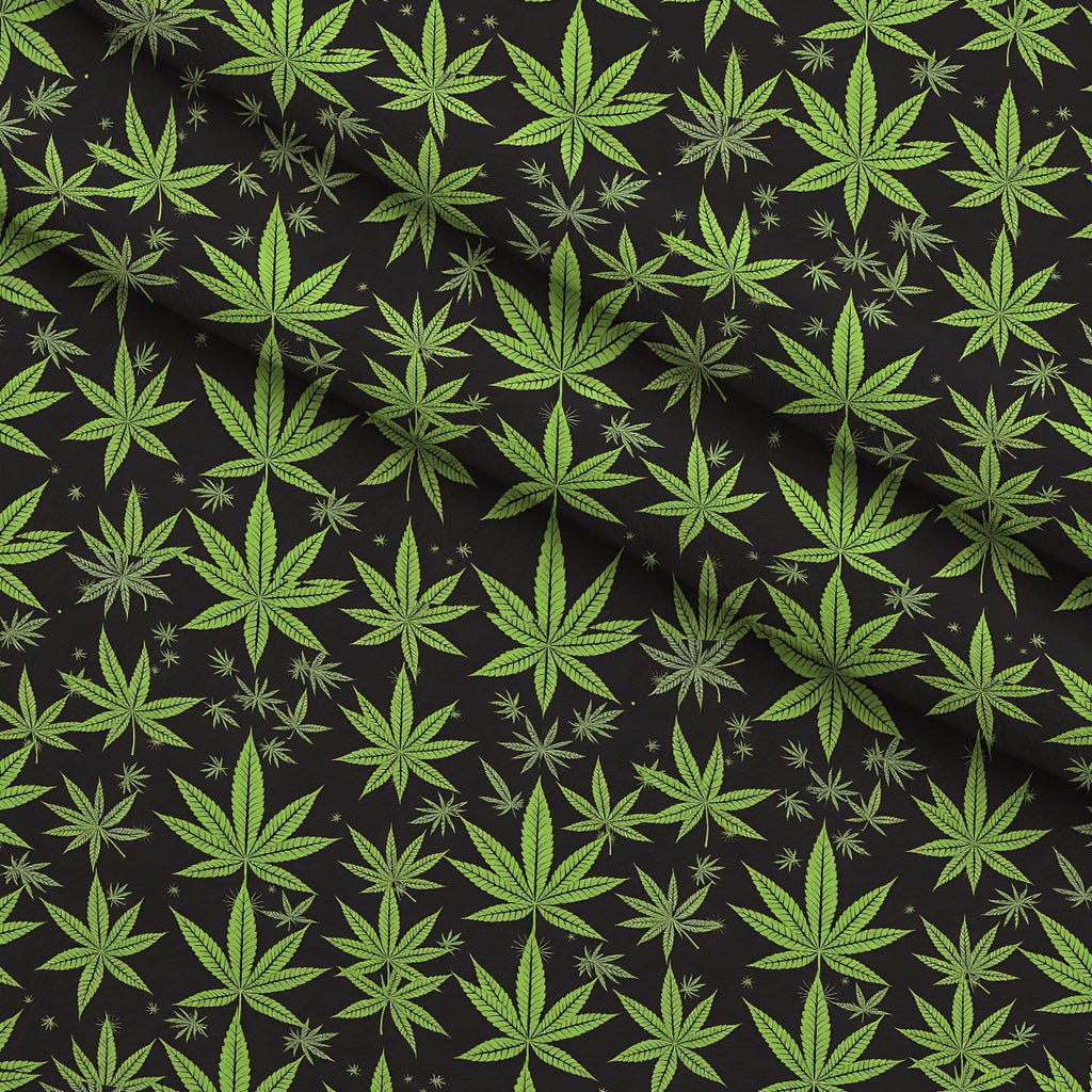 Herbal Haze Pattern 12 Fleece Fabric — fleece fabric folded close-up preview (mv-fleece-v1:lying)