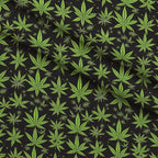 Herbal Haze Pattern 12 Fleece Fabric — fleece fabric folded close-up preview (mv-fleece-v1:lying)