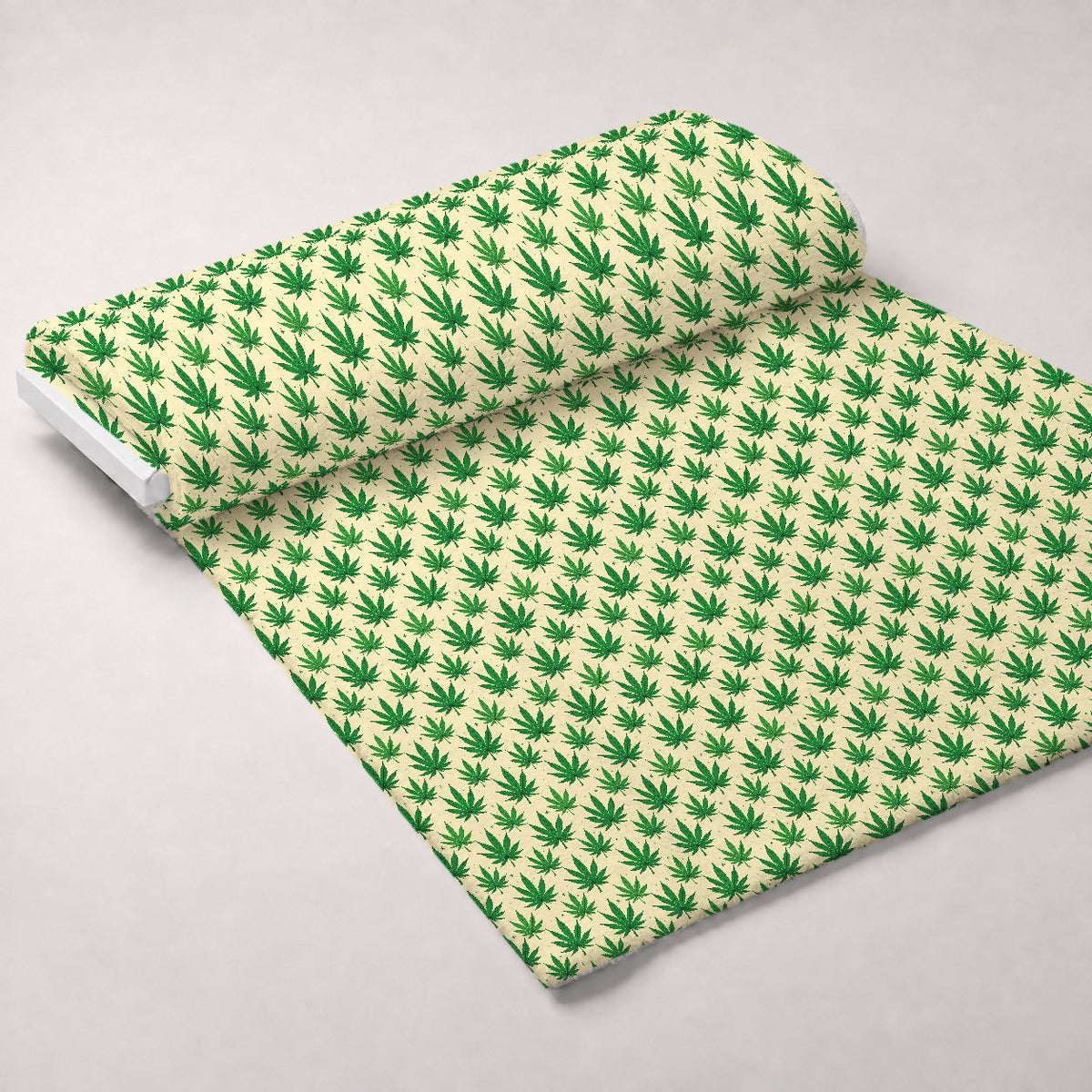 Herbal Haze Pattern 2 Fleece Fabric — fleece fabric unrolled bolt preview (mv-fleece-v1:bolt)