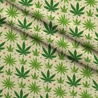 Herbal Haze Pattern 3 Fleece Fabric — fleece fabric folded close-up preview (mv-fleece-v1:lying)