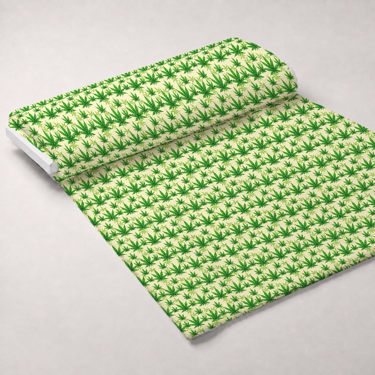 Herbal Haze Pattern 9 Fleece Fabric — fleece fabric unrolled bolt preview (mv-fleece-v1:bolt)