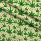 Herbal Haze Pattern 9 Fleece Fabric — fleece fabric folded close-up preview (mv-fleece-v1:lying)
