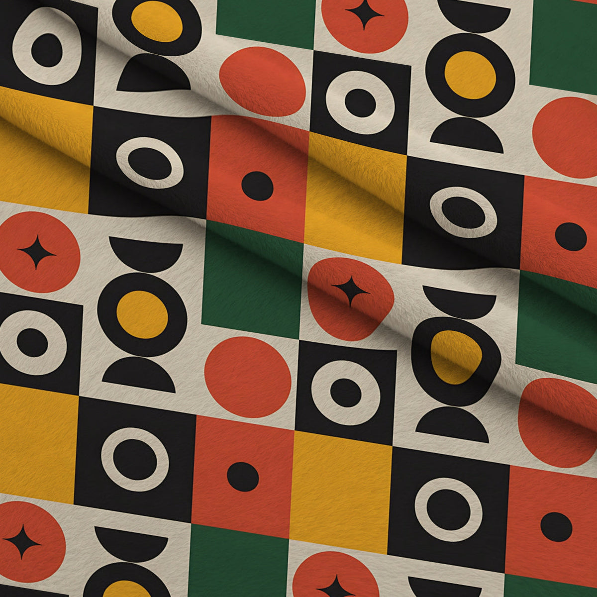 Heritage Portraits Pattern 29 Fleece Fabric — fleece fabric folded close-up preview (mv-fleece-v1:lying)