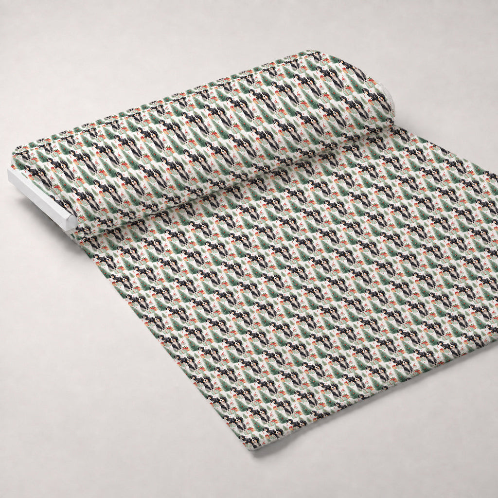Holiday Pups Pattern 11 Fleece Fabric — fleece fabric unrolled bolt preview (mv-fleece-v1:bolt)