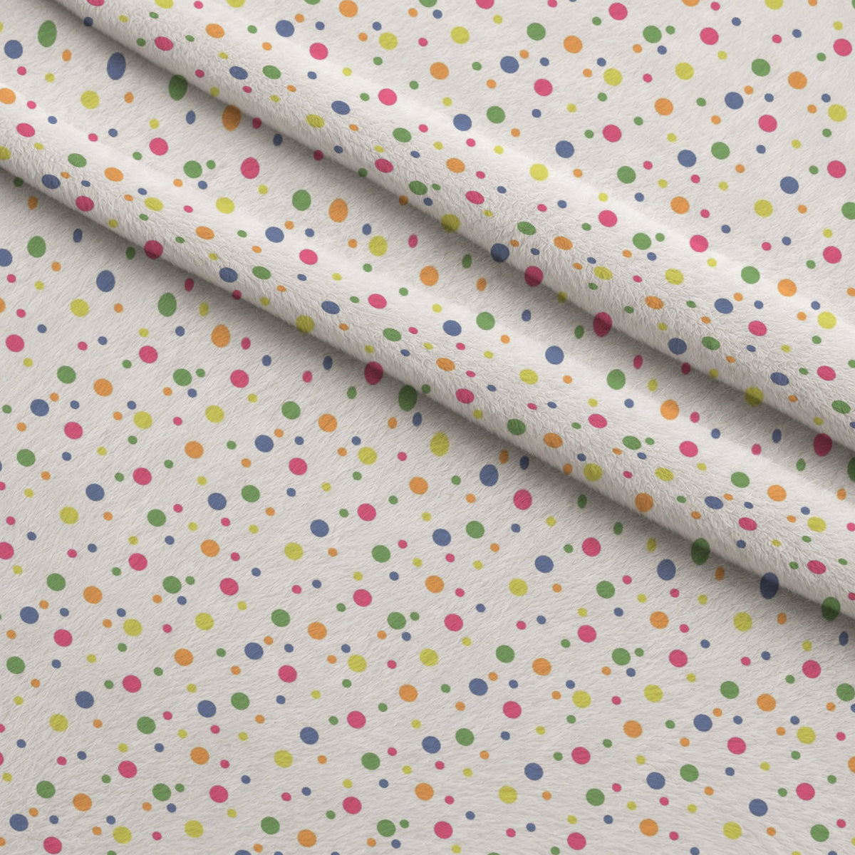 Holiday Sprinkles Pattern 1 Fleece Fabric — fleece fabric folded close-up preview (mv-fleece-v1:lying)