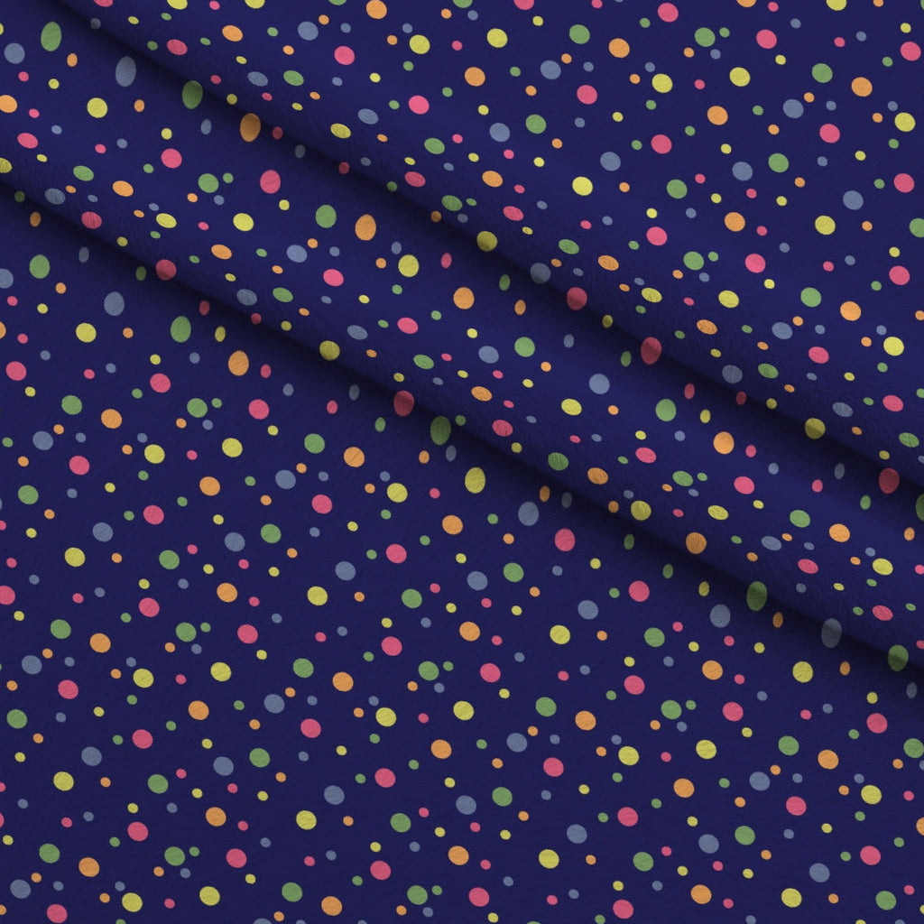 Holiday Sprinkles Pattern 11 Fleece Fabric — fleece fabric folded close-up preview (mv-fleece-v1:lying)