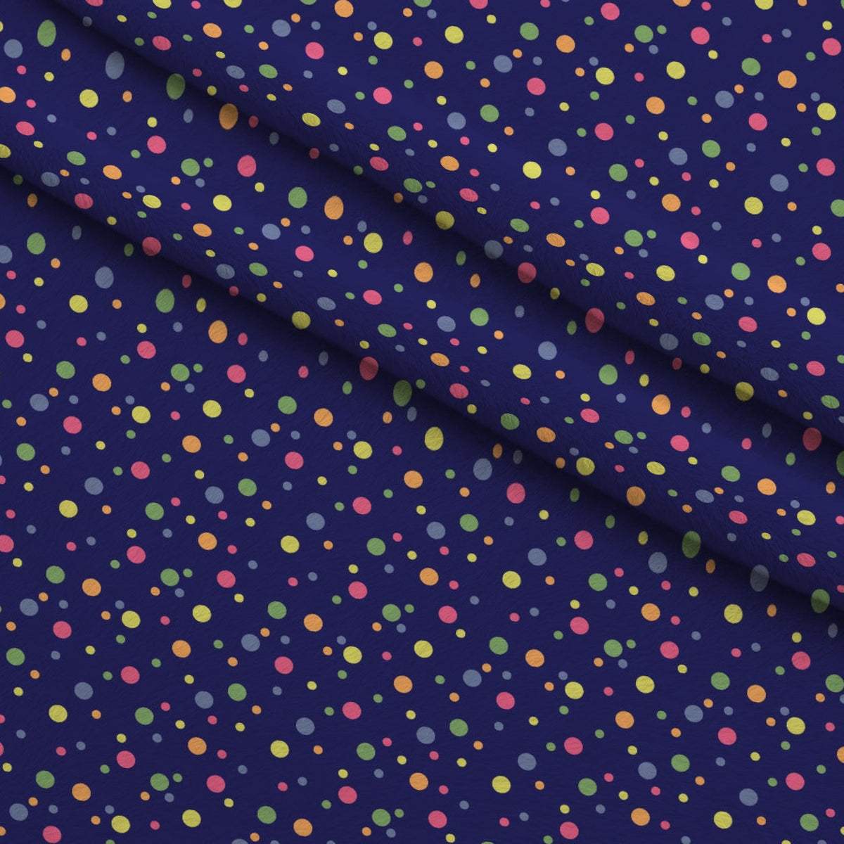 Holiday Sprinkles Pattern 11 Fleece Fabric — fleece fabric folded close-up preview (mv-fleece-v1:lying)