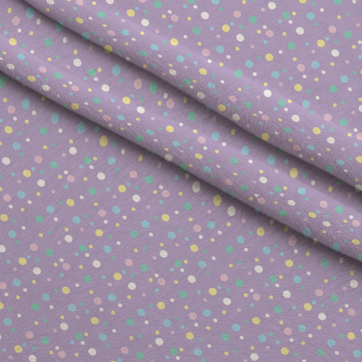 Holiday Sprinkles Pattern 15 Fleece Fabric — fleece fabric folded close-up preview (mv-fleece-v1:lying)