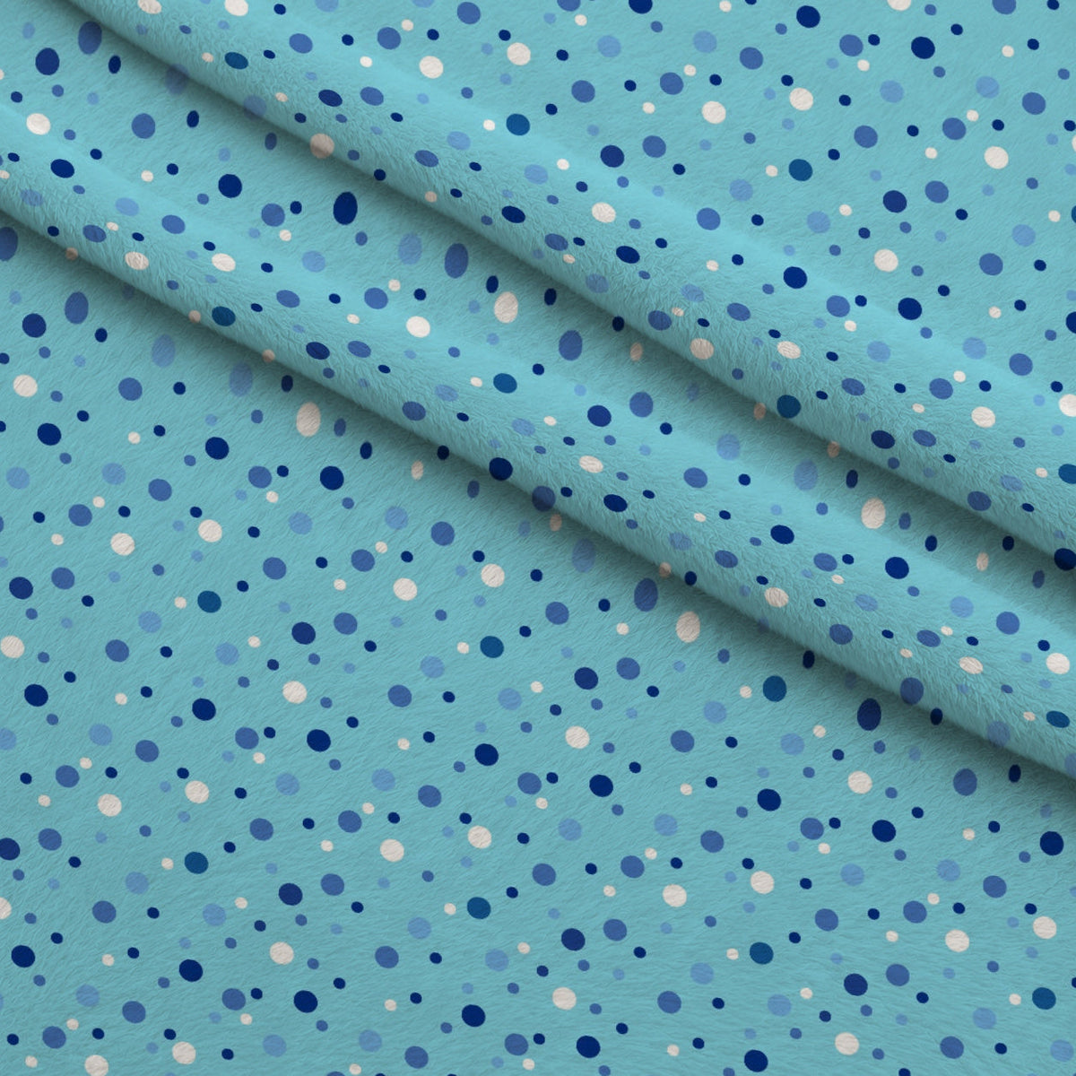 Holiday Sprinkles Pattern 17 Fleece Fabric — fleece fabric folded close-up preview (mv-fleece-v1:lying)