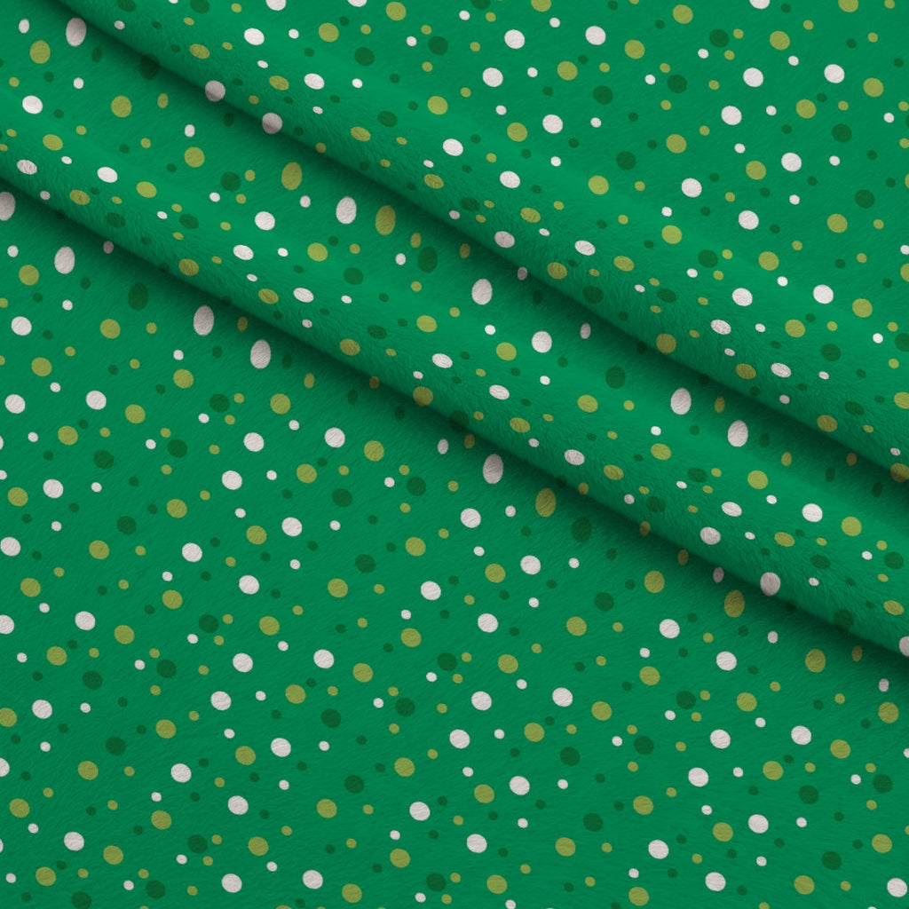 Holiday Sprinkles Pattern 19 Fleece Fabric — fleece fabric folded close-up preview (mv-fleece-v1:lying)