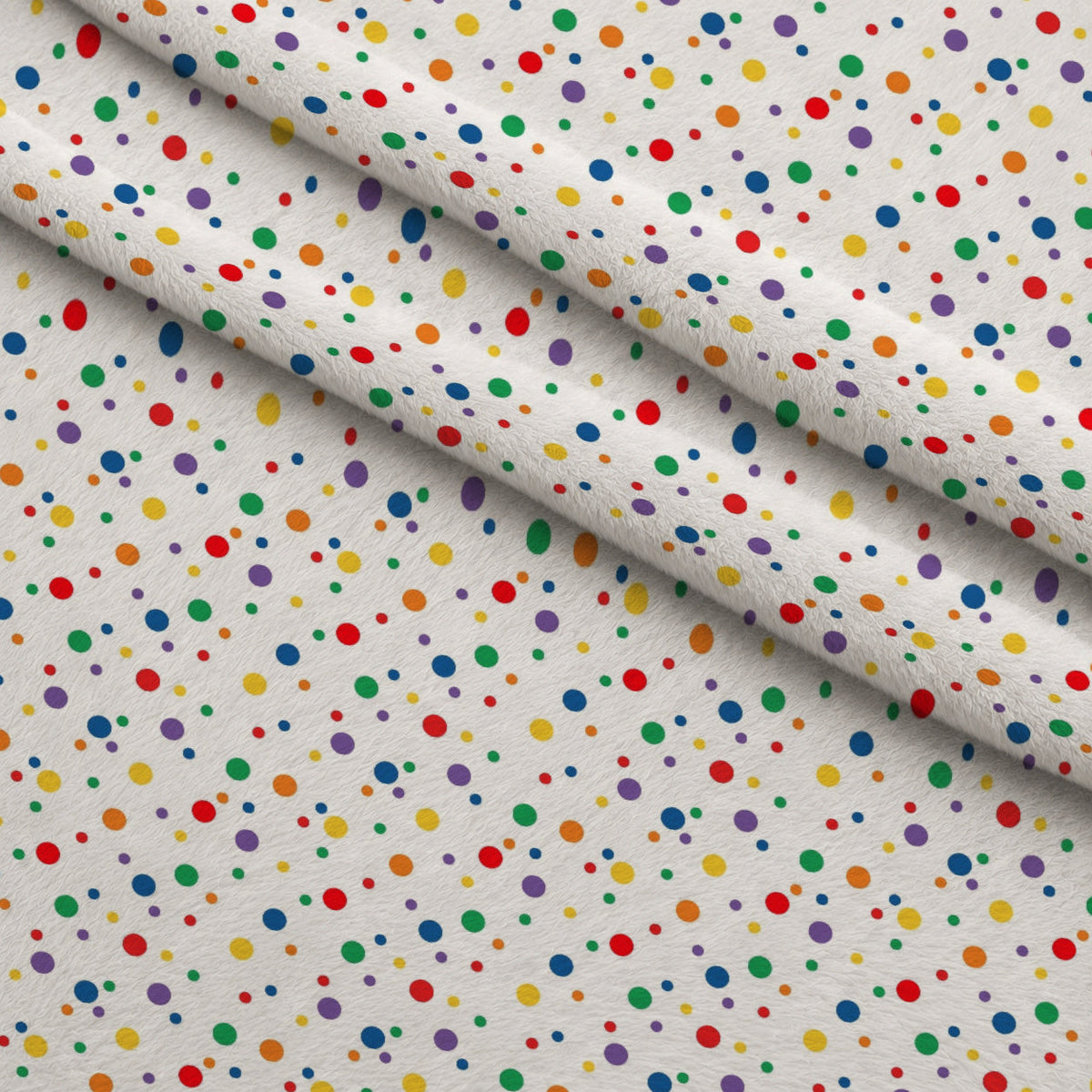Holiday Sprinkles Pattern 3 Fleece Fabric — fleece fabric folded close-up preview (mv-fleece-v1:lying)