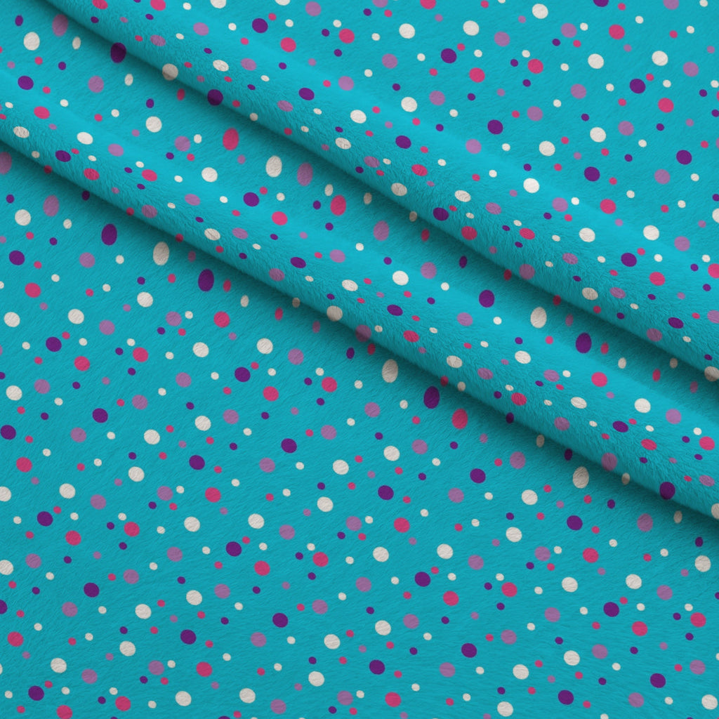Holiday Sprinkles Pattern 4 Fleece Fabric — fleece fabric folded close-up preview (mv-fleece-v1:lying)
