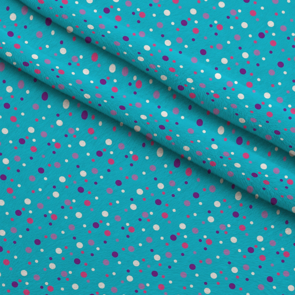 Holiday Sprinkles Pattern 4 Fleece Fabric — fleece fabric folded close-up preview (mv-fleece-v1:lying)