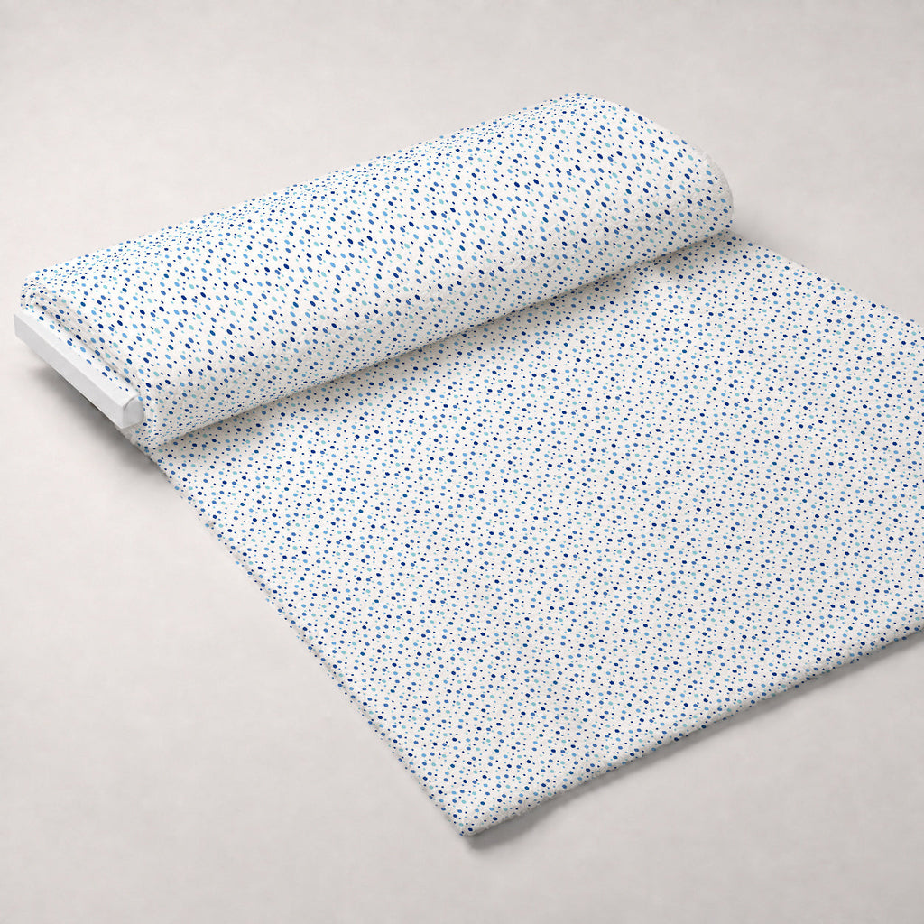 Holiday Sprinkles Pattern 7 Fleece Fabric — fleece fabric unrolled bolt preview (mv-fleece-v1:bolt)