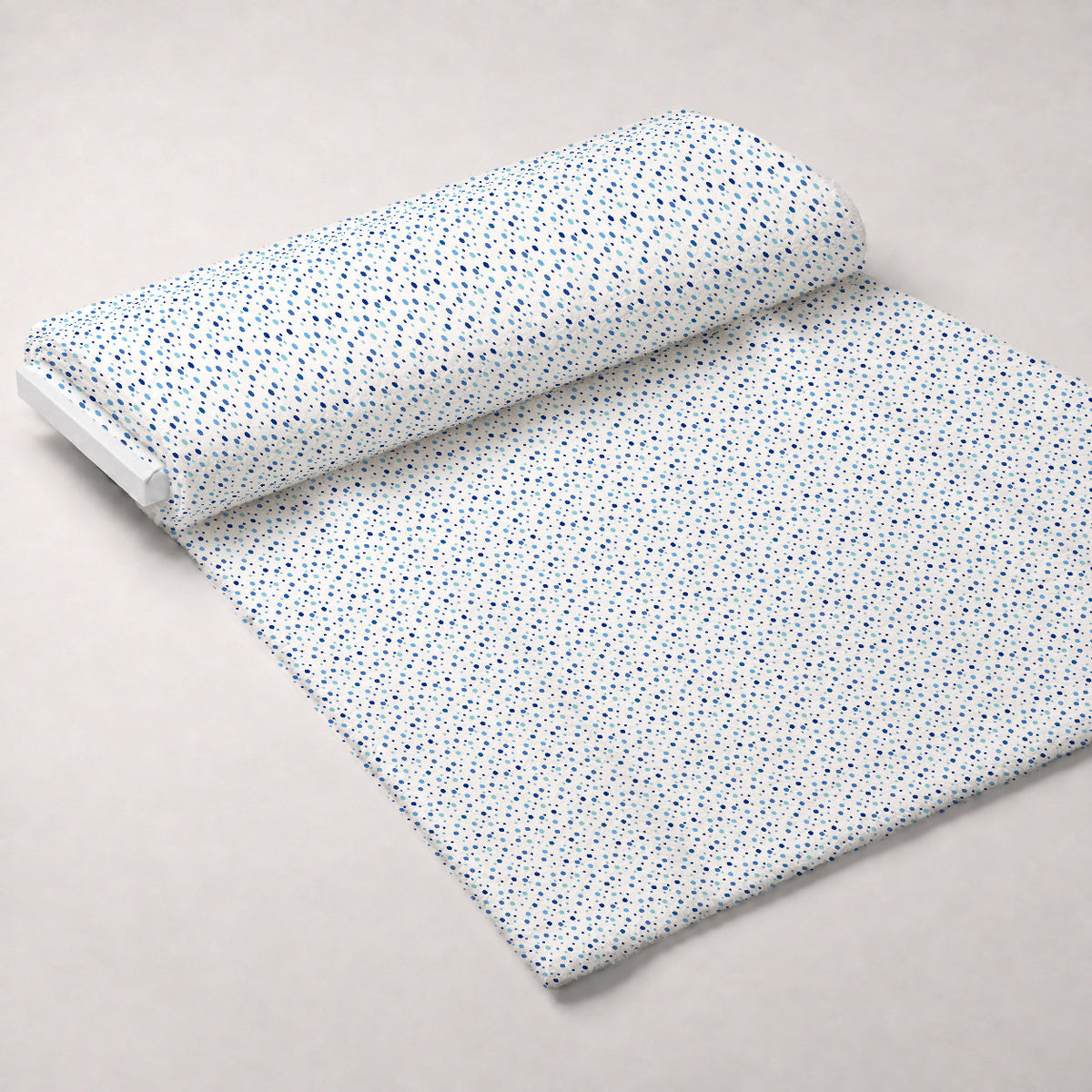 Holiday Sprinkles Pattern 7 Fleece Fabric — fleece fabric unrolled bolt preview (mv-fleece-v1:bolt)