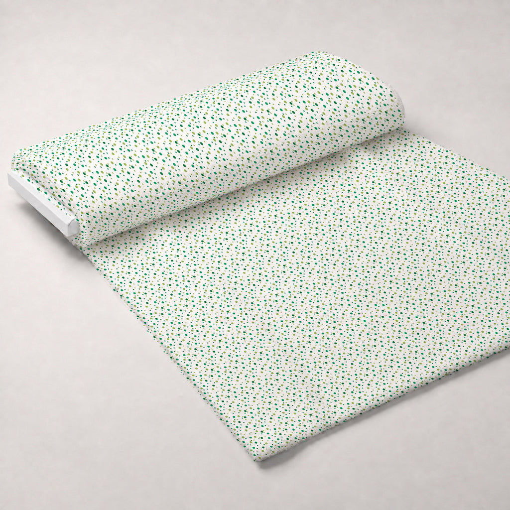Holiday Sprinkles Pattern 9 Fleece Fabric — fleece fabric unrolled bolt preview (mv-fleece-v1:bolt)